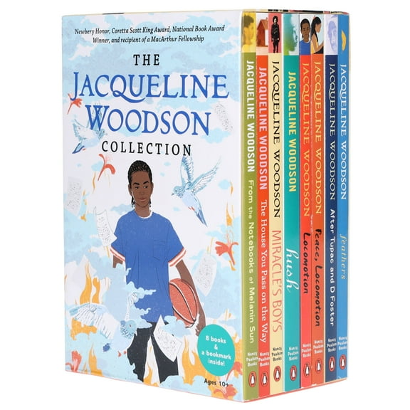 The Jacqueline Woodson Collection 8 Books Box Set - Ages 10  - Paperback