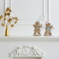 thumbnail image 2 of 6" Polyresin Gingerbread Figurine (Asstd) - Set of 2, 2 of 3
