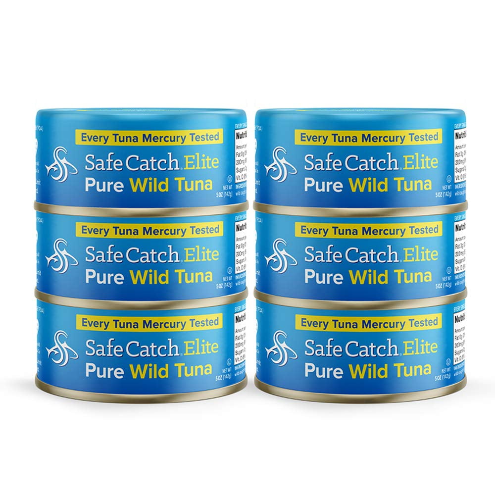 Safe Catch Elite LowestMercury Canned Solid Wild Tuna Fish Steak