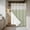 Green, variant on Orange Morocco No Hook Shower Curtain Waterproof,Bathroom Curtains with Snap in Liners and See Through Top Window,Geometric Leaf Diamond Lattice Abstract Hotel Style Bathtub Curtains Shower 72"Wx78"L