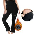 thumbnail image 5 of Gibobby Leggings con Forro Polar para Mujer Leggings de moda para mujer, pantalones de talle, mallas ajustadas y de terciopelo que adelgazan(Negro,G), 5 of 5