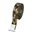 thumbnail image 2 of WMGHA Self-Adhesive Crystal Rhinestone Ribbon, Diamond Bling Ribbons with Rhinestones Sticker for Arts Crafts Wedding Birthday Party DIY Event Car Phone Decoration(Leopard Print,1 Roll), 2 of 2