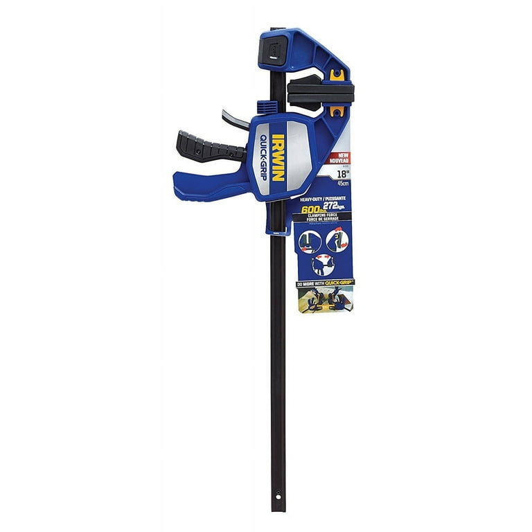 Irwin Quick-Grip XP600 18 in. x 3.75 in. D Resin Bar Clamp 600 lb