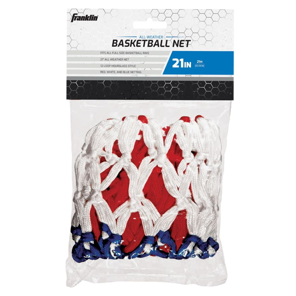 Red Basketball Rojo Blanco Y Azul Sports Red White Blue 12 Loop Hourglass Style Basketball Net