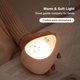 thumbnail image 4 of Lovely Home Use LED Night Light Lámpara de inducción de cuerpo humano inteligente USB recargable Luz de detección de movimiento para dormitorio/armario/escaleras/pasajes de conejo (rosa) JAMW Sencillez, 4 of 5