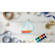 SHAPES ETC. Large Notepad - Sailboat