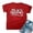 Rouge, variante sur HXWCHs T-Shirt Uni pour Femmes Séchage Rapide Bas T-Shirt Graphique pour Femmes Mois Noir T-Shirt Design Liberté Africaine Tee pour Elle m Blanc