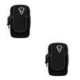 thumbnail image 4 of maskred Sports Cycling Jogging Gym Armband Arm Band Holder Bag For Mobile Phones black 2Set, 4 of 6