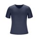 thumbnail image 3 of Blusas y camisas de manga corta con cuello en V para hombre, blusas casuales de verano a la moda de color liso con cuello en V y manga corta para hombre., 3 of 7