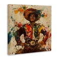 thumbnail image 2 of Stupell Industries Modern El Mexicano with Paint Splatters Canvas Art, 17 x 17, by Marta Wiley, 2 of 8