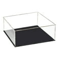 thumbnail image 1 of Caja de exhibición de acrílico Uxcell, protección contra el polvo, vitrina para coleccionables 9.8x9.8x5.9 pulgadas, 1 of 6