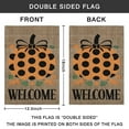 thumbnail image 4 of Welcome Autumn Rustic Harvest Garden Flag Double Sided Yard Flags for Garden Lawn Spring Autumn Thanksgiving Christmas 12.5x18inch, 4 of 4