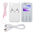 thumbnail image 1 of A5 1.77inch Screen Straight Multilanguages Mini Card Mobile Phone for Students, 1 of 3