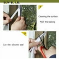 thumbnail image 5 of 5M Adhesive Silicone Draught Excluder Weather Seal Strip Stopper Door Window Tape, 5 of 7