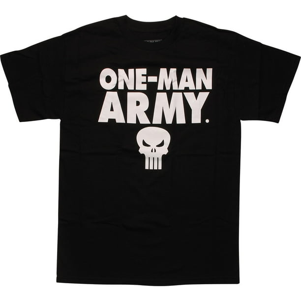 Punisher Logo One Man Army T Shirt Walmart Com