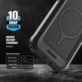 thumbnail image 4 of Funda protectora con carcasa Falcon Series para iPhone 16e, color negro, 4 of 9