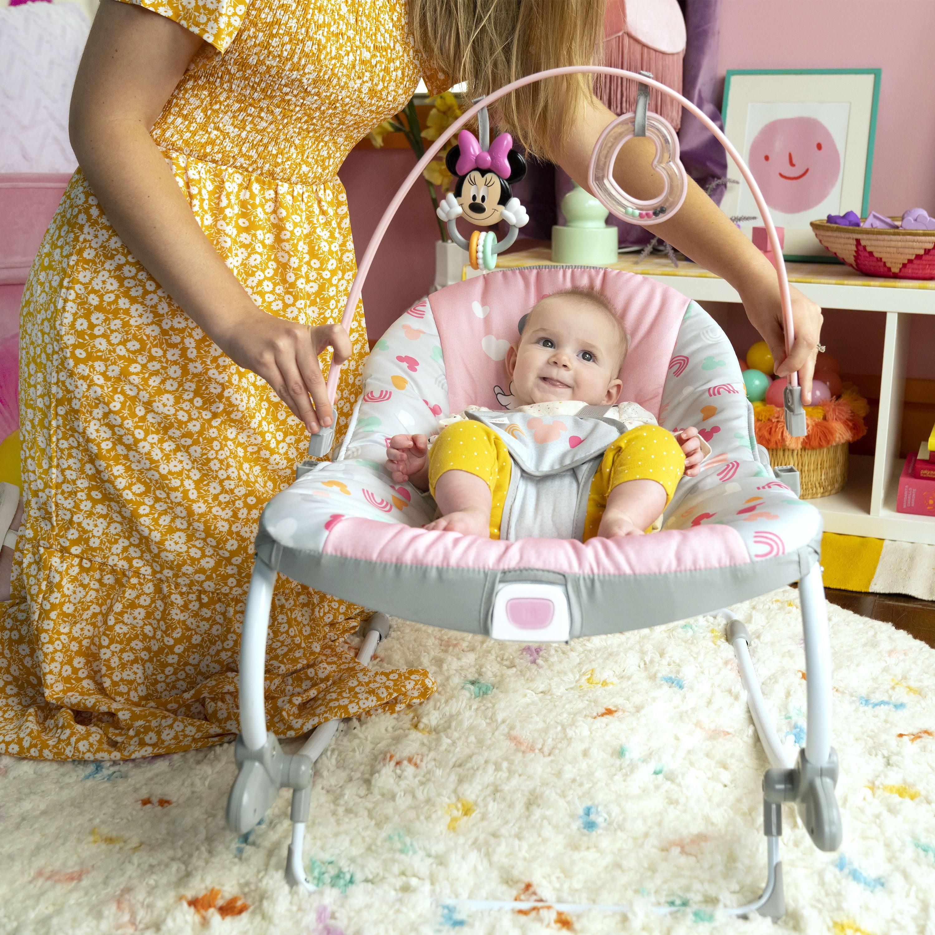 Disney baby minnie mouse rocker sale