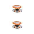 thumbnail image 4 of Cateissary Perilla de cubierta de olla de acero inoxidable Universal reemplazo de la tapa de la sartén manija utensilios de cocina accesorios de Naranja Grande 2piezas, 4 of 6