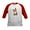 Red/White, variant on CafePress - Kiniart Fox Kids Baseball Jersey - Kids Cotton Baseball Jersey, 3/4 Sleeve Shirt