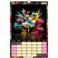 thumbnail image 3 of Aura Fleck Full Year Wall Calendar 2025 (US  CA), 3 of 11