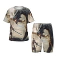 thumbnail image 1 of Balery Swordsman Cool Dragon Conjunto de Pijama Infantil de Manga Corta con Estampado – Ropa de Dormir de Algodón Suave-4X-Large, 1 of 6