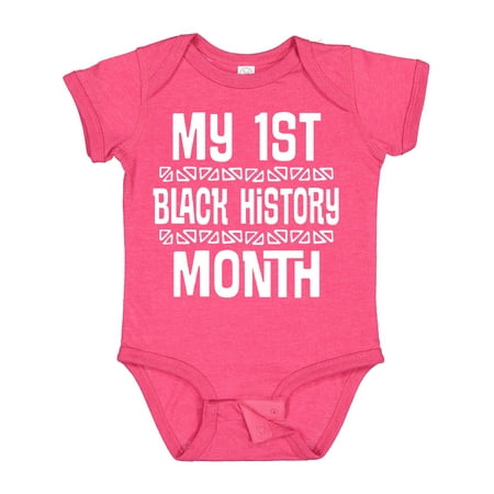 

Inktastic 1st Black History Month Gift Baby Boy or Baby Girl Bodysuit
