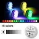 thumbnail image 4 of Luces LED a prueba de agua con control remoto (RF), ventosas, cambio de luz LED sumergible Luces subacuáticas con pilas para piscina, estanque, bañera, jacuzzi, fiesta Xemadio 2035769-1, 4 of 9