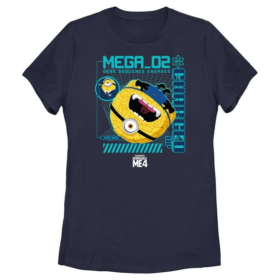 Women's Despicable Me 4 Mega Minion Jerry  Graphic T-Shirt