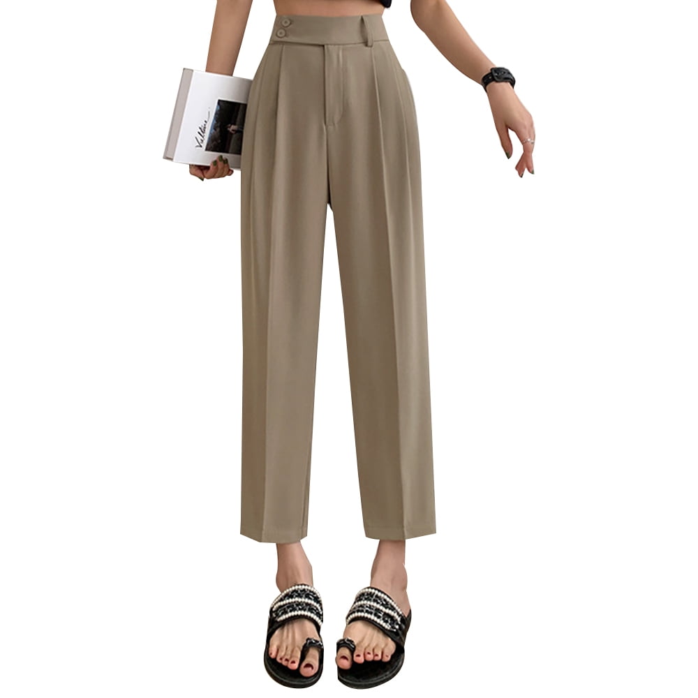 ICON Pantalones Acampanados Con Estampado De Rayas | Moda De