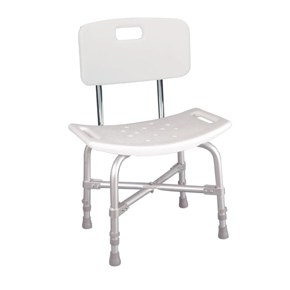 Drive Medical Heavy Duty Bath Bench 20"W 12 Inch Seat Depth 500 lbs Weight Capacity 12021KD-1