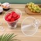 thumbnail image 3 of 2 pcs Salad Bowls Ice Cream Dessert Containers Clear Candy Bowls Serving Bowls for Party for Dessert Fruit Vegetable, 3 of 5