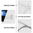 thumbnail image 3 of OUNONA 6-Pack Acoustic Guitar Strings Metal Replacement Set for Folk Guitar with Accurate Tension Testing, 3 of 8