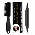 thumbnail image 1 of Lápiz para barba herramienta impermeable para cejas herramienta para colorear de doble cabeza para peinado cosmético, 1 of 9