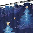 thumbnail image 3 of Winter Funny Shower Curtain,Winter Snowflake Funny Christmas Bathroom Curtain Elegant Bathroom Curtains for Home Bathroom Decor Christmas, 3 of 5
