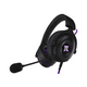 thumbnail image 2 of Audífonos Gamer Alámbricos Primus Arcus 260S Diadema Ajustable Micrófono Desmontable USB Color Negro/Morado, 2 of 3