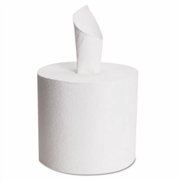 Brawny Industrial Medium Duty DRC Wipers, 7 4/5x13 1/4, White, 260/RL, 4/CT