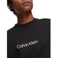 thumbnail image 3 of Calvin Klein Men's Relaxed Fit CK Logo Crewneck T-Shirt (Black Beauty , XX-Large, 3 of 3
