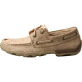 thumbnail image 3 of Women's Twisted X WDM0120 Driving Moc Dusty Tan/Snake Print Leather 7.5 M, 3 of 5