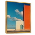thumbnail image 2 of Designart "Simplified Industrial Terrain III" Factories Floater Framed Canvas Prints, 2 of 5