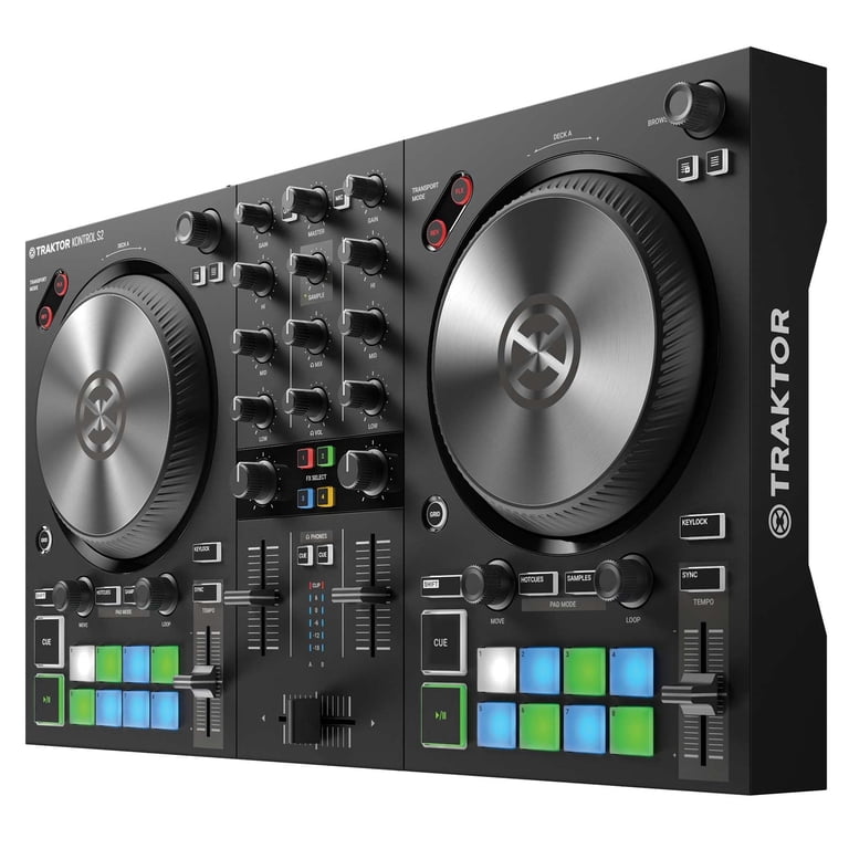 Native Instruments Traktor Kontrol S2 Mk3 DJ System with Case