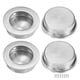 thumbnail image 1 of Uxcell 4-Pack Tiradores Empotrados, 1.57 Pulgadas Manijas de Puerta Corrediza de Acero Inoxidable para Puertas de Granero, 1 of 1