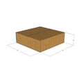 thumbnail image 3 of 13x13x4 Kraft Brown Corrugated Shipping Boxes, 32 ECT Single-Wall, Qty 175, 3 of 3