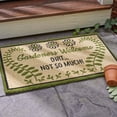 thumbnail image 2 of Park Designs Geranium Floral Gardener's Welcome Doormat, 2 of 6