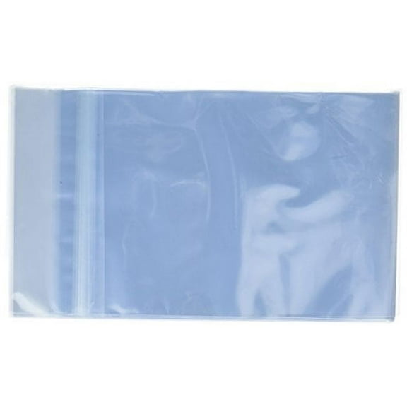 BCW Supplies Resealable Silver Comic Bags (100 Count Pack)