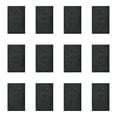 thumbnail image 1 of Placa Con 3 Contactos Lucek Flat Pack 12 BF08-B negro, 1 of 4