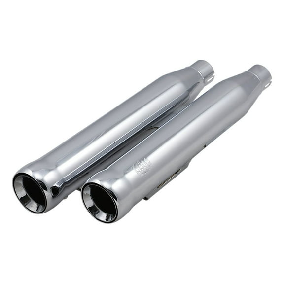Cobra 3" Neighbor Hater Chrome Slip-On Exhaust Mufflers (6045)