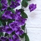 thumbnail image 5 of Flor artificial Vine Montado en la pared Decoración floral Artificial Violet Vine Home Hotel Decoración, Azul Scienceny HA6541-04B, 5 of 6