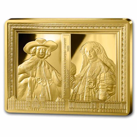 2025 1/4 oz Prf Gold €50 Masterpieces of Museums (Louvre)