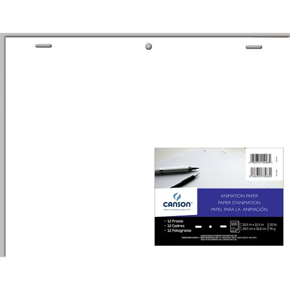 Canson ACME Hole Punched Bond Paper, 10.5in x 12.5in, 100/Sheets