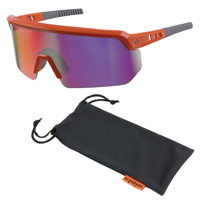 Gafas de sol de seguridad Ergodyne Skullerz AEGIR con lente espejada